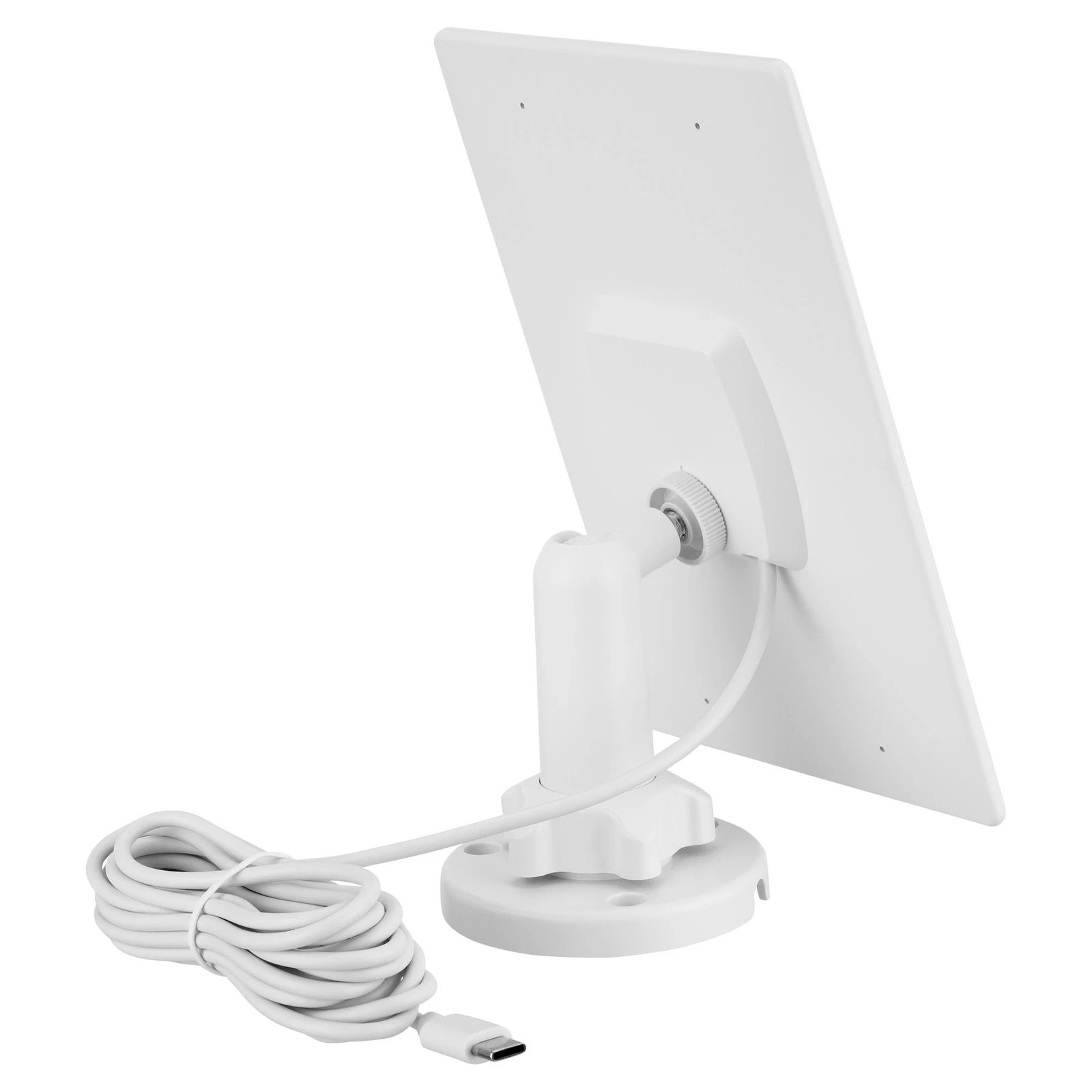 LUVISION Solarpanel Solarkollektor Für Akku Überwachungskamera Universal Weiss 4 LUVISION Solarpanel Solarkollektor Für Akku Überwachungskamera Universal Weiss – Bild 4