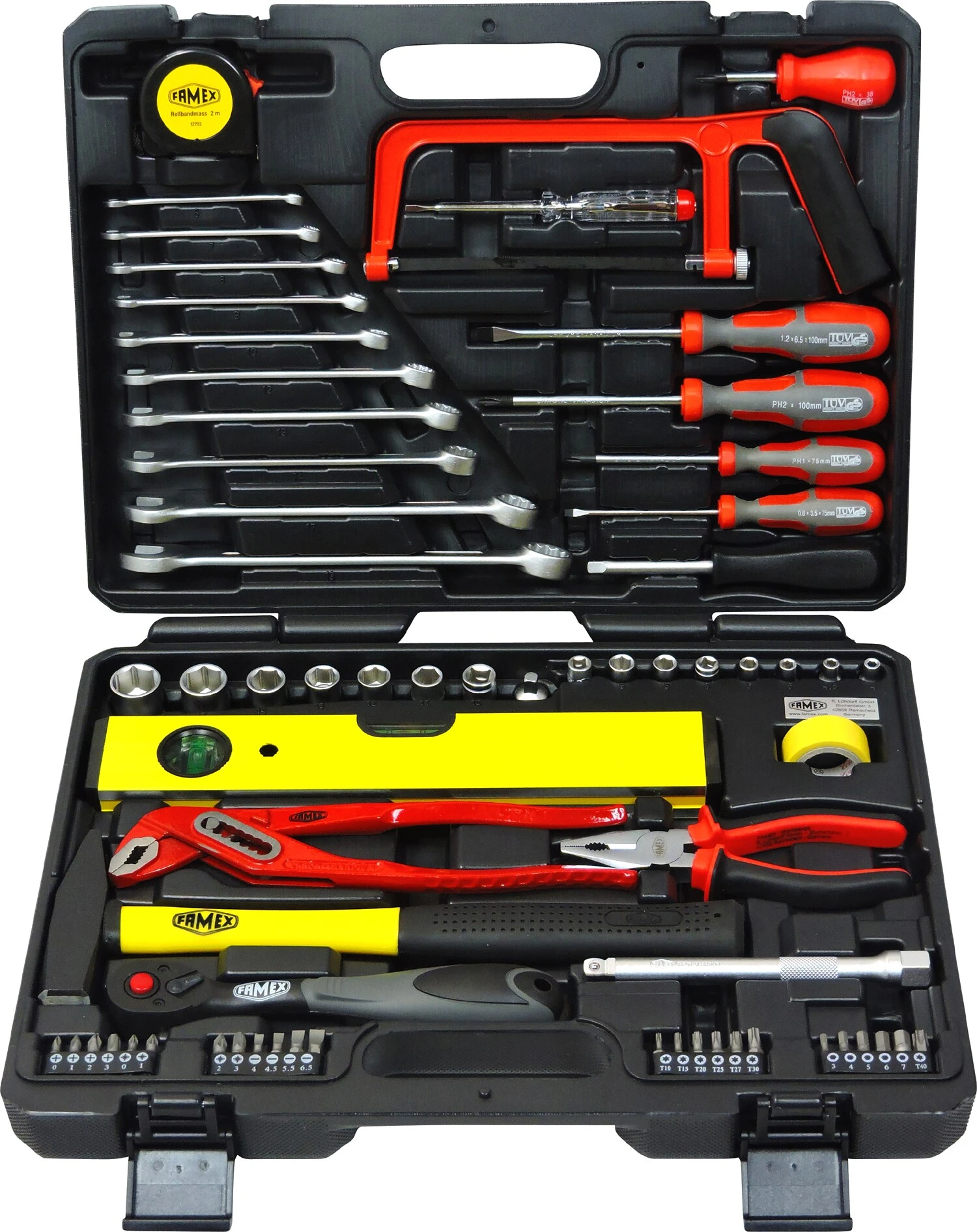 FAMEX 145-48 Werkzeugkoffer Komplett Set – Bild 2