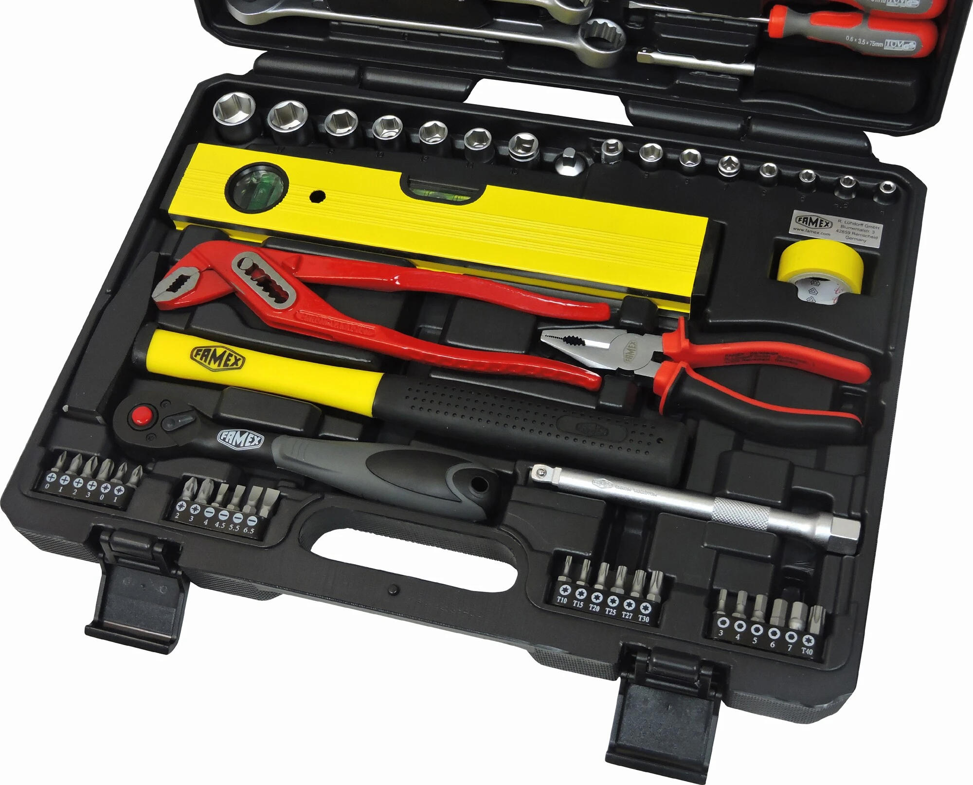 FAMEX 145-48 Werkzeugkoffer Komplett Set – Bild 3