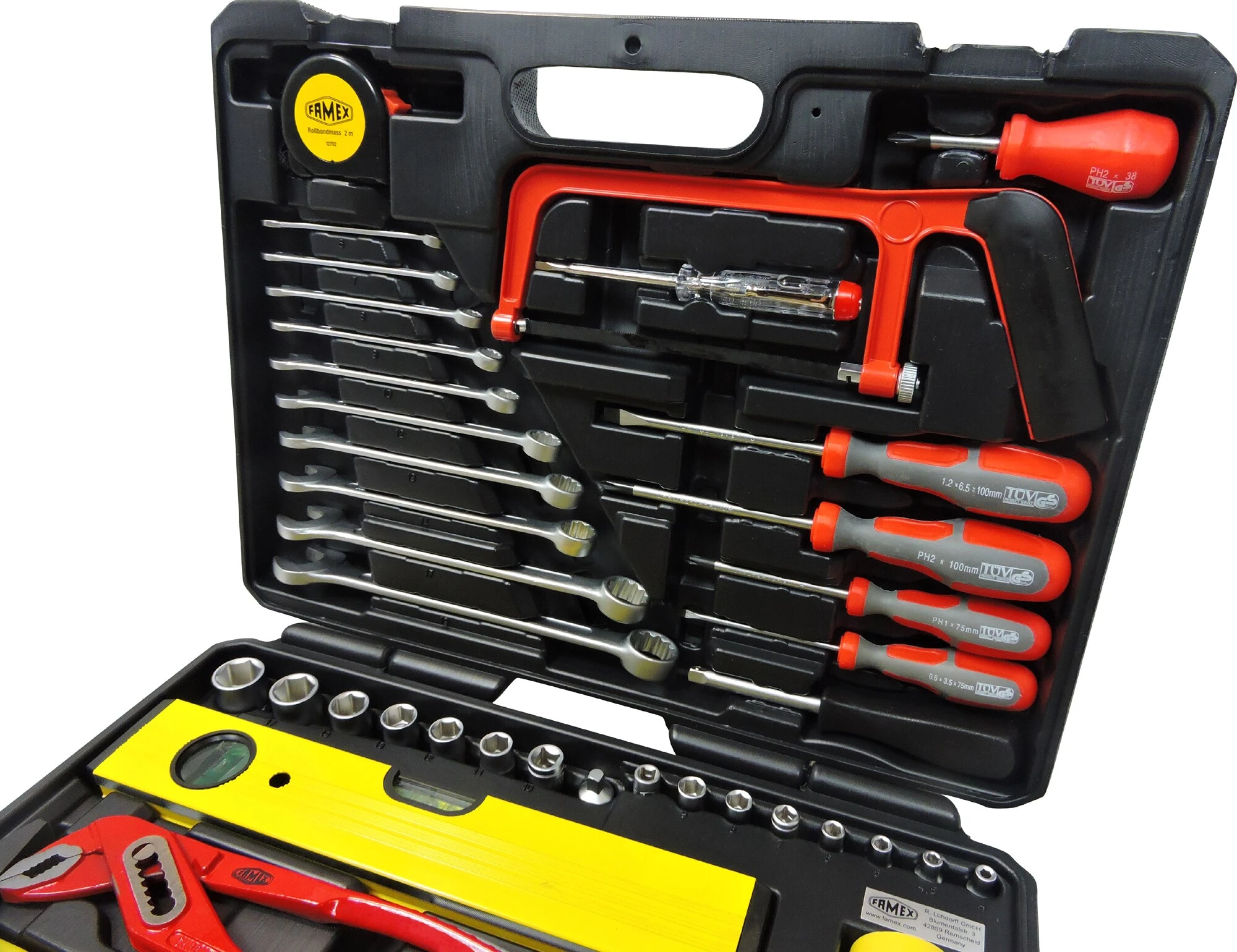 FAMEX 145-48 Werkzeugkoffer Komplett Set – Bild 4