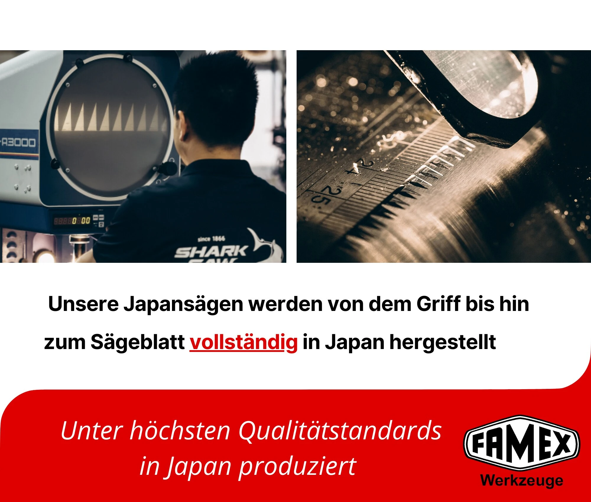 FAMEX 5547 Japansäge Kataba - Handsäge - 265mm – Bild 5